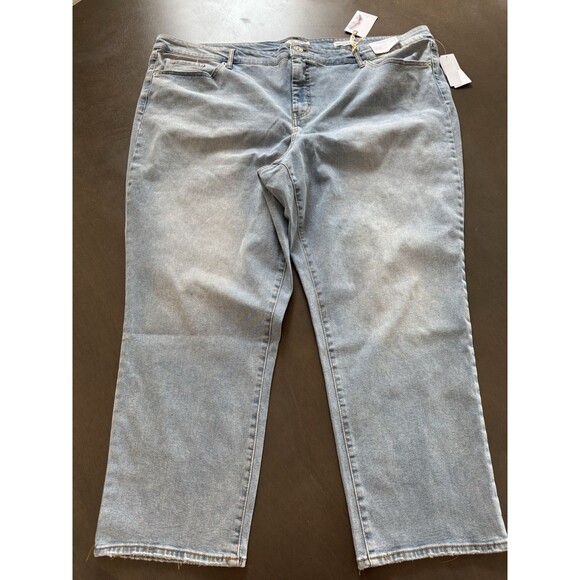 Jessica Simpson Jeans 26W Spotlight High Rise slim Straight Lived-in vintage - Picture 4 of 16